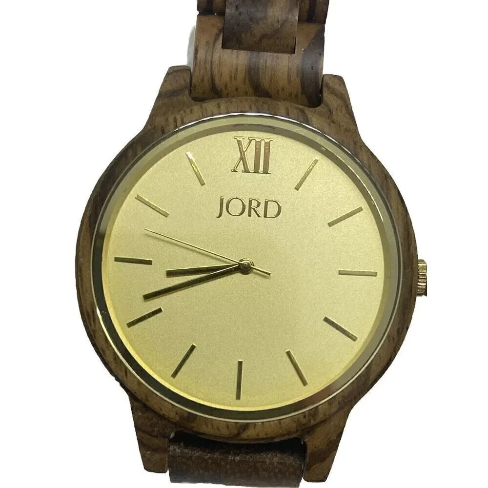 Jord Wood Watch GL 30 Frankie Series Born in St Louis 08/09/2017 Sapphir Crystal